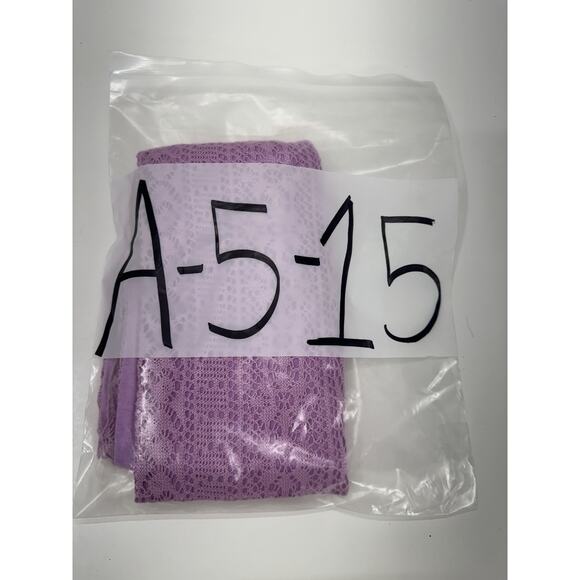 Unbranded Womens Scarf One Size Vibrant Orchid Purple Infinity Scarf Eyelet Lace - Picture 10 of 10